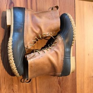 LL Bean 10” duck boot with thinsulite 13 wide